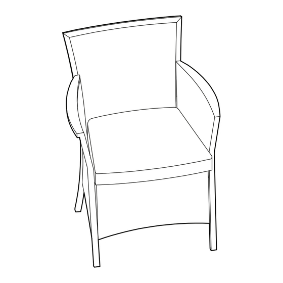 Argos Bali KD Armchair and Cushion Assembly Instructions Manual