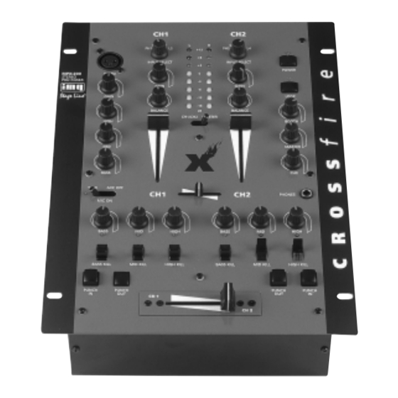 IMG STAGELINE MPX-200/BL Instruction Manual