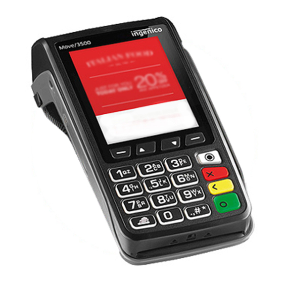 Ingenico Swipen MOVE 3500 Quick Start Manual