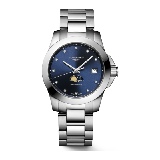 LONGINES CALIBRE L602 INSTRUCTIONS FOR USE MANUAL Pdf Download | ManualsLib
