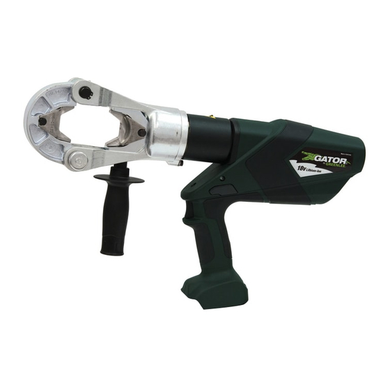 Greenlee GATOR EK1550FLX Operation Manual