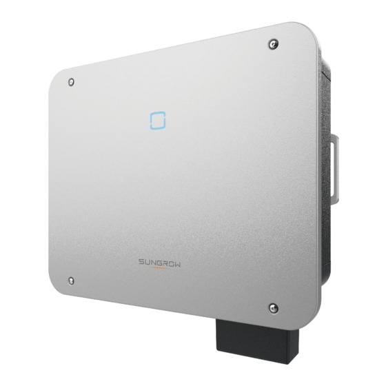 Sungrow SG25CX-P2 User Manual
