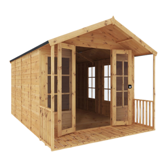 Mercia Garden Products 03DTSHAX0608FGD4MW-V2 Manual