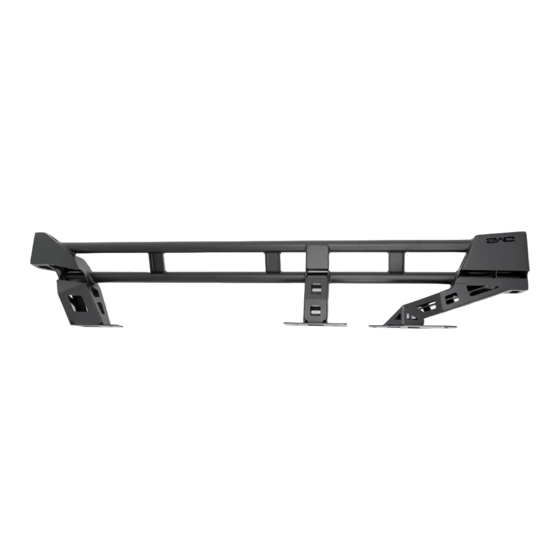 DV8 OFFROAD SRGX-02 Installation Manual