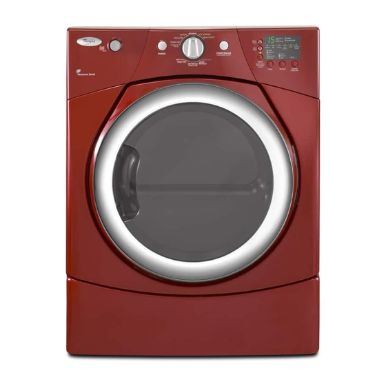 Whirlpool Duet Steam WED9270X Use And Care Manual