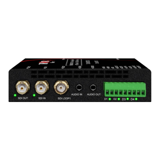 Thor Broadcast F-12G-A-D-T-TX User Manual