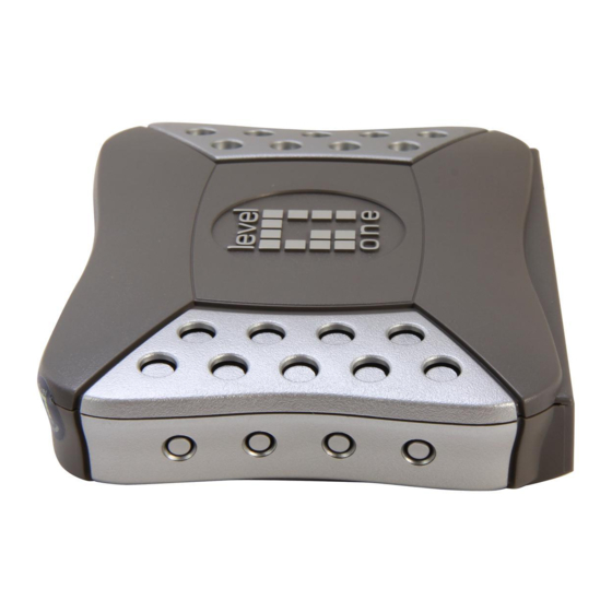 LevelOne FBR-1418TX User Manual