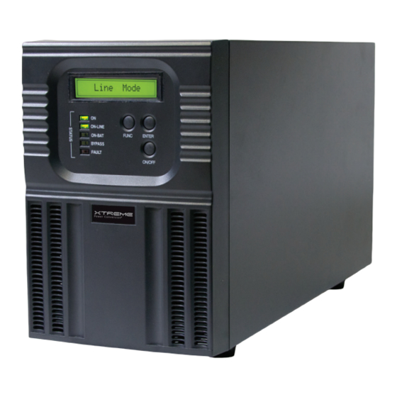 Xtreme T90 Online 700VA Manuals