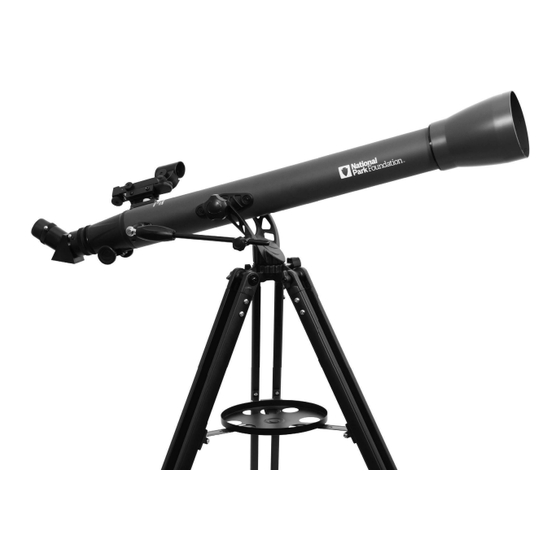 Celestron National Park Foundation ExploraScope 60AZ Instruction Manual