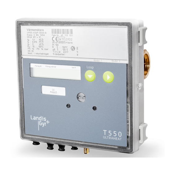 Landis+Gyr UH50 Series Manuals