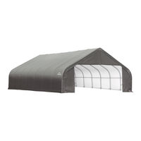 ShelterLogic Peak Style Shelter Frame Assembly Instructions Manual