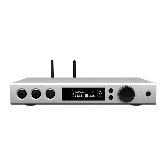 Matrix Audio Element Series Quick Start Manual