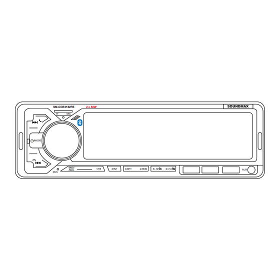 SoundMax SM-CCR3182FB Instruction Manual