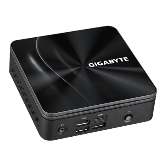 Gigabyte GB-BRR3-4300 Quick Start Manual
