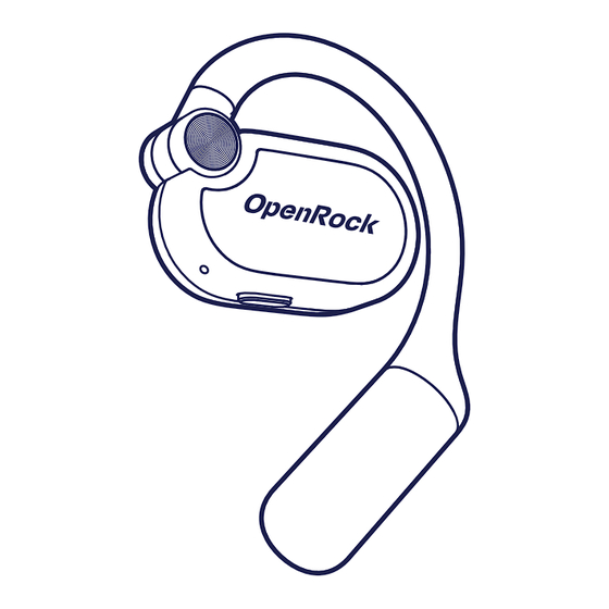 OneOdio OpenRock X Quick Start Manual