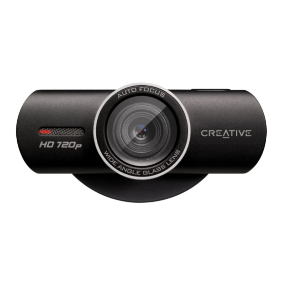 Creative Live Cam Socialize HD Manual