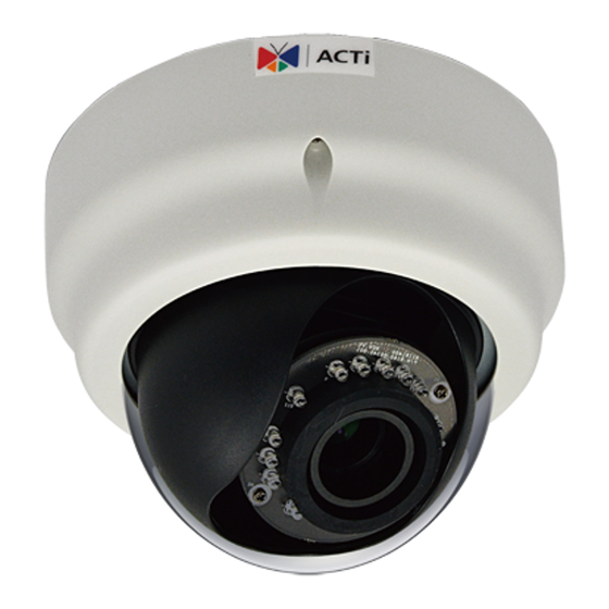 ACTi D61A Hardware Manual