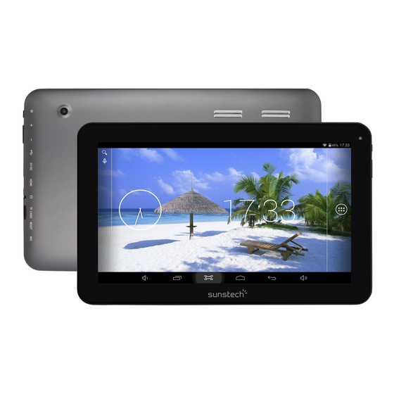 Sunstech TAB108QCBT User Manual