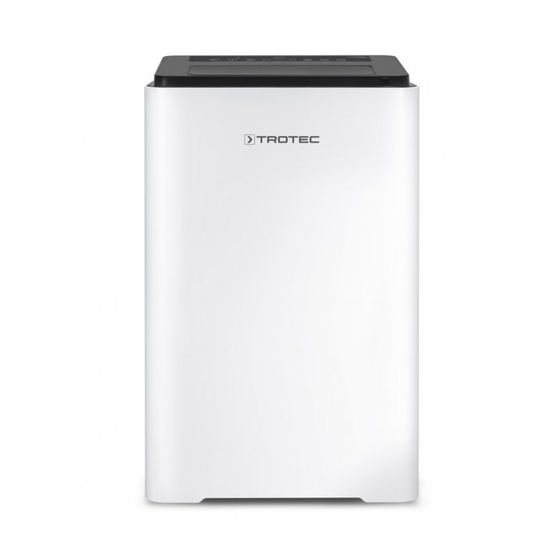 Trotec PAC 3900 X Operating Manual