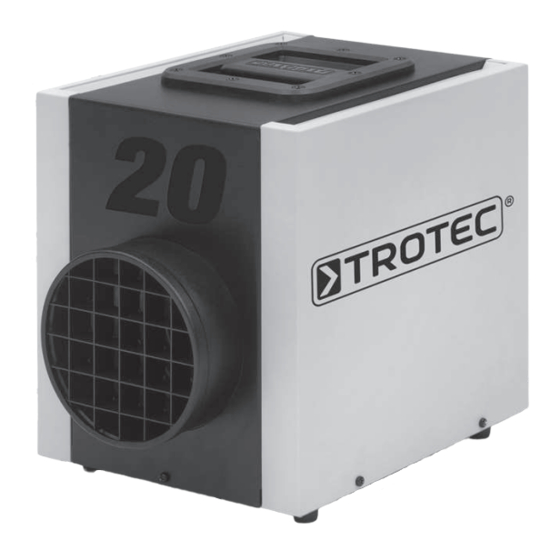 Trotec TEH 20T Manuals