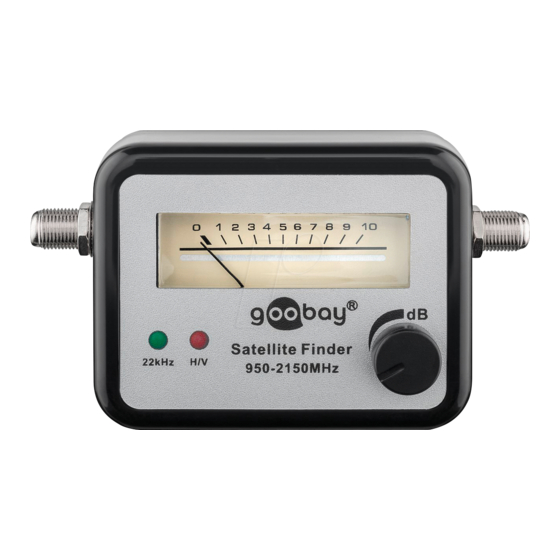 Goobay SAT FINDER User Manual