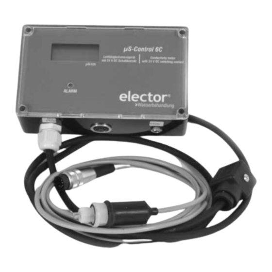 ELECTOR mS-Control 6C Operating Manual