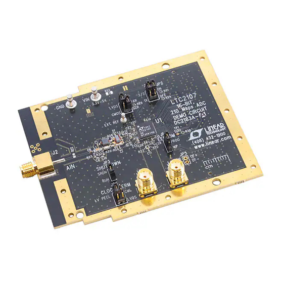 Linear Technology DC2183A Demo Manual