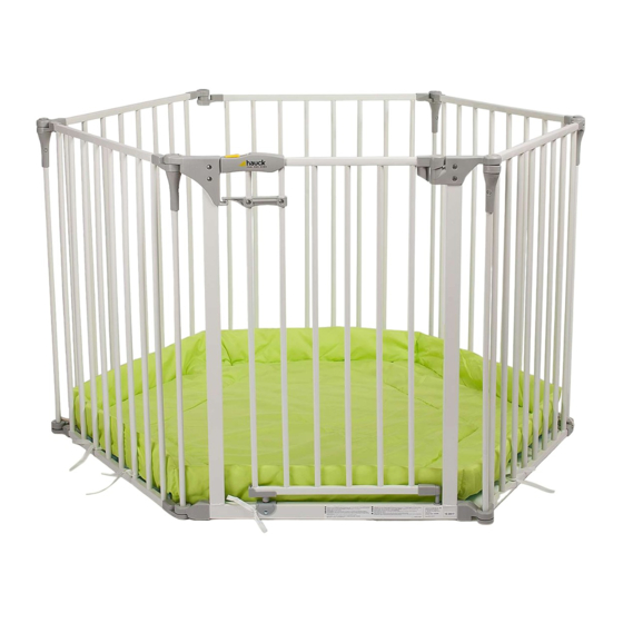 Hauck Baby Park 4 in 1 Instructions For Use Manual