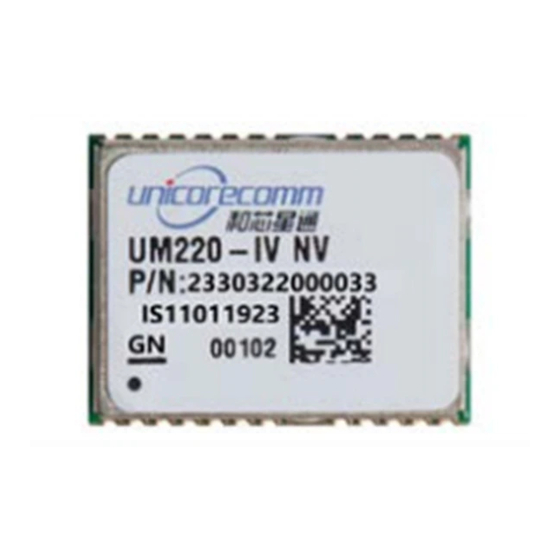 UNICORECOMM UM220-IV NV-GN User Manual