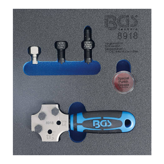 BGS technic 8918 Quick Start Manual