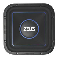 Hifonics Zeus ZS12 Owners & Installation Manual