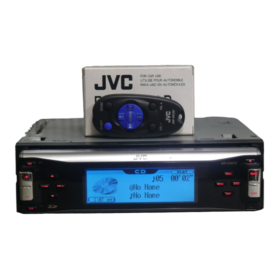 JVC KD-LH915 Service Manual