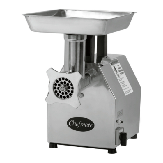 Globe Chefmate CC12 Instruction Manual