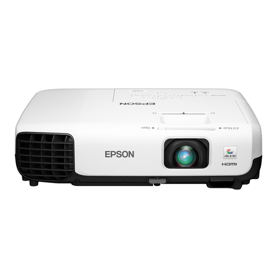 Epson VS230 Quick Setup