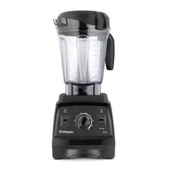 Vita-Mix 7500 Owner's Manual