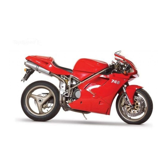 Ducati 748 monoposto strada Workshop Manual