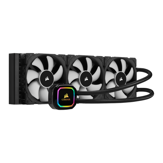 Corsair iCUE H150i RGB PRO XT Manual
