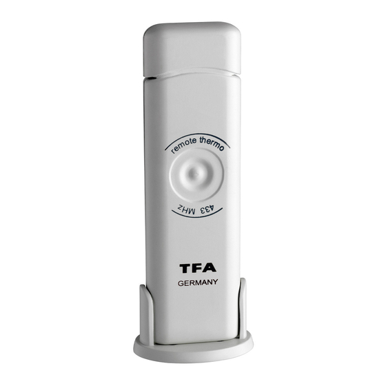 TFA 30.3163 Operating Instructions