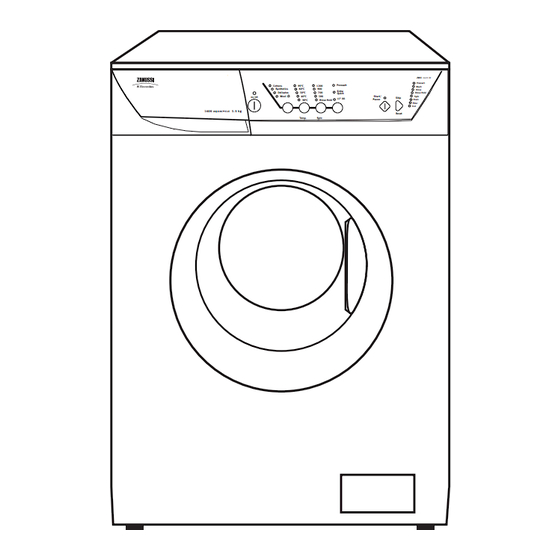 Zanussi ZWX 1505 W Instruction Booklet