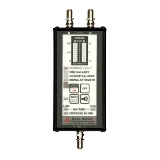 Applied Instruments Dual Buddy User Instructions
