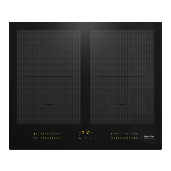 Miele KM 7564 FR Operating And Installation Instructions