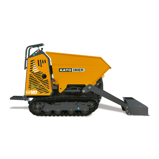 Kato Imer KIT HI-TIP CARRY 107 Operating Instructions Manual