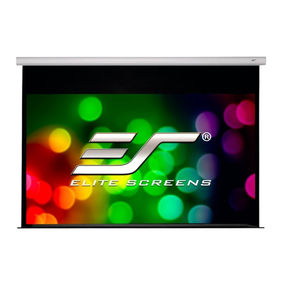 Elite Screens Spectrum 2 Series User Manual