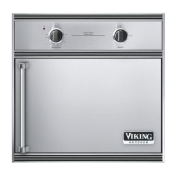 Viking Professional VEOS100T Installation Instructions Manual
