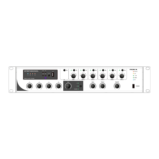 PROEL ATMP480Z6XL User Manual