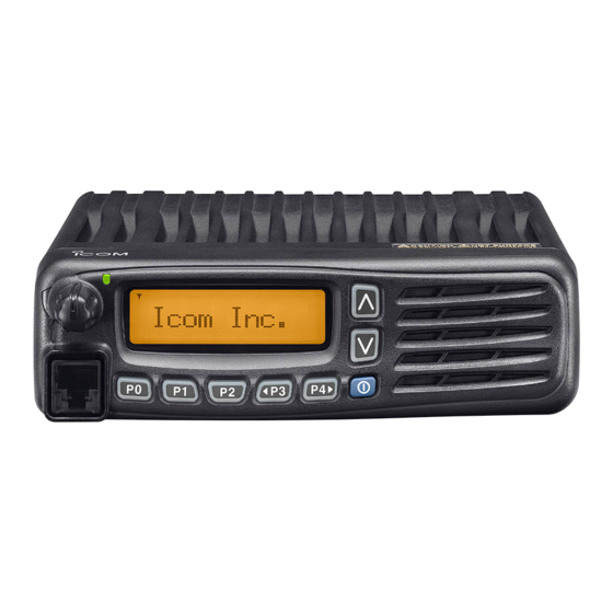 Icom iF5061/D Instruction Manual