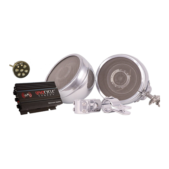 Uniq cycle sound touring edition Owner's Manual