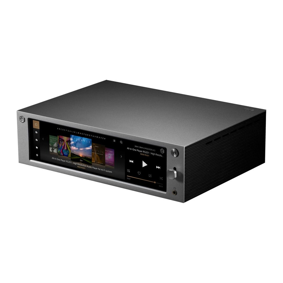 Rose electronics RS201 Instruction Manual