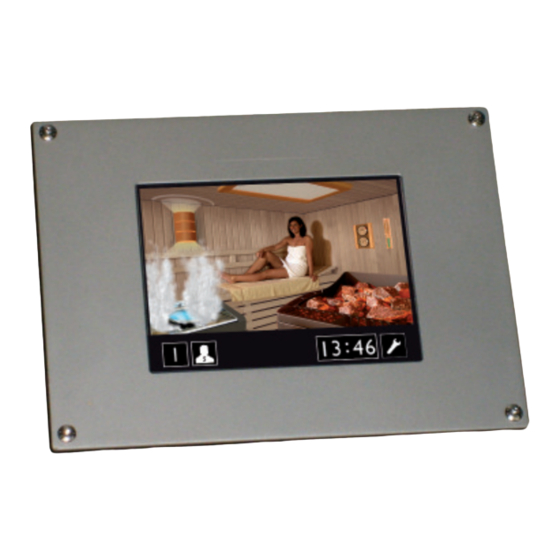 User Manuals: EOS EmoToych II AF Sauna Control Unit