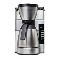 Capresso 498 Operating Instructions Manual